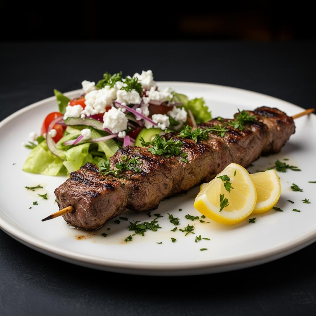 Lamm Souvlaki